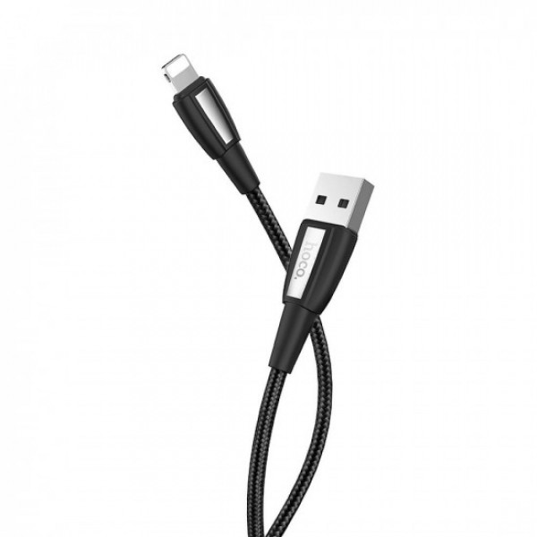 Hoco X39 Titan Cable Lightning 2.4A - Καλώδιο Δεδομένων και Φόρτισης Lightning 1m - Black